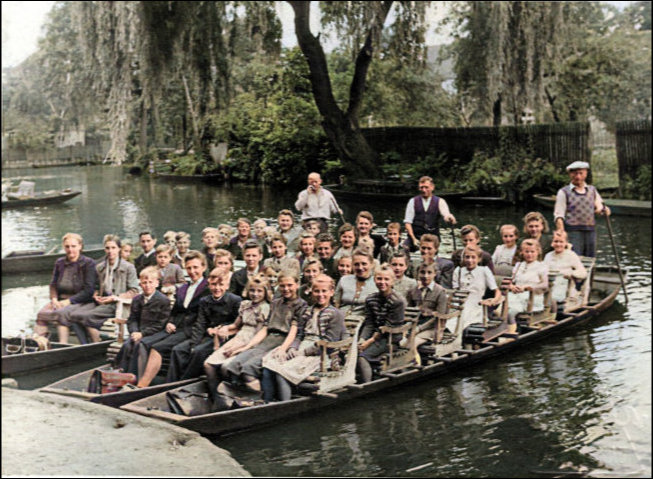 Schulausflug Spreewald 1951