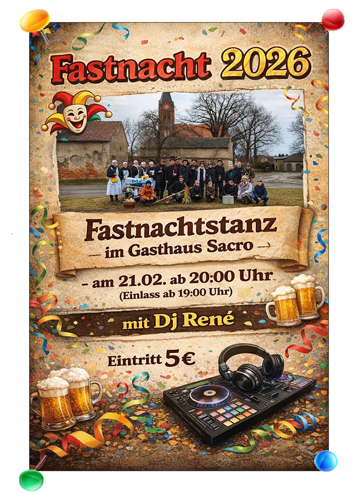 Plakat Jugendfastnacht 2026