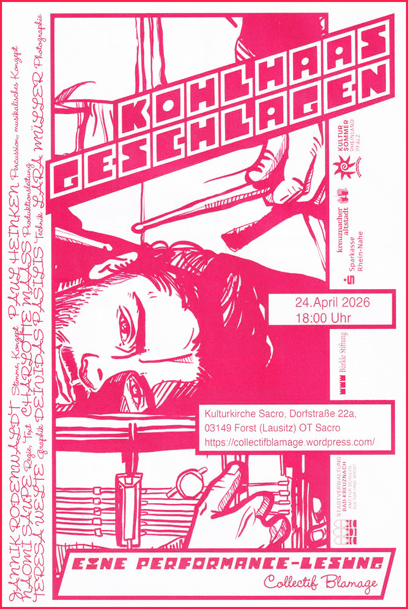 Plakat Kohlhaas geschlagen 2026