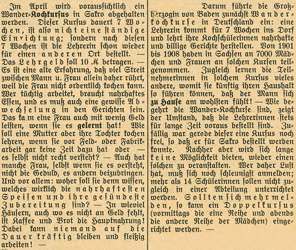 Die Kochfrauen 1912