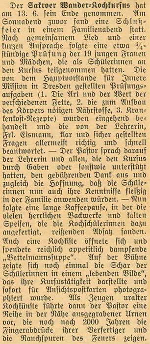 Die Kochfrauen 1912