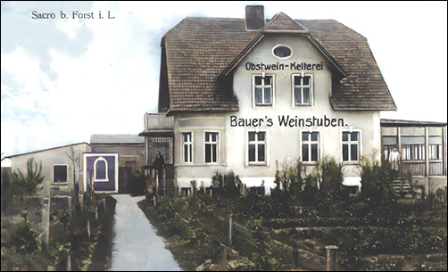 Ansichtskarte, Bauers Weinstuben